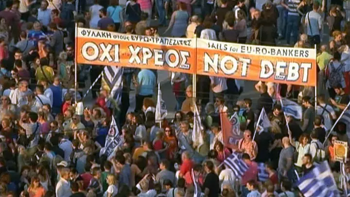 Grecia No Debito UE Crisi economica.